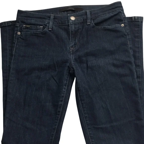 Joe's Jeans Boot Cut Provocateur Taylor Wash Dark Indigo Rinse Designer Jeans - Picture 3 of 16